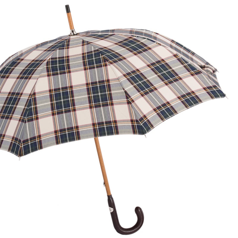 Brown Tartan Umbrella