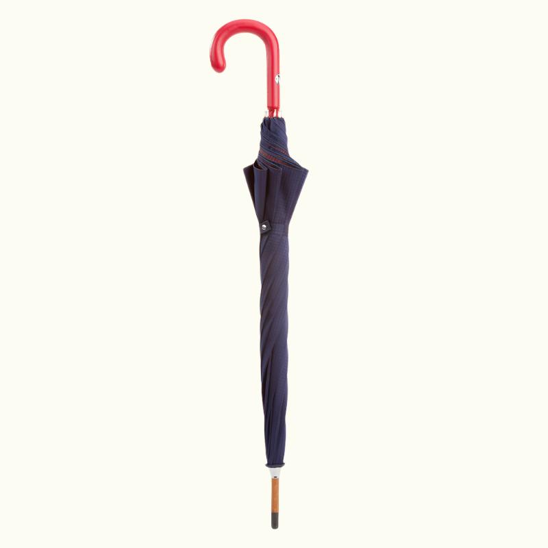 Bespoke Umbrella, Red Leather Handle