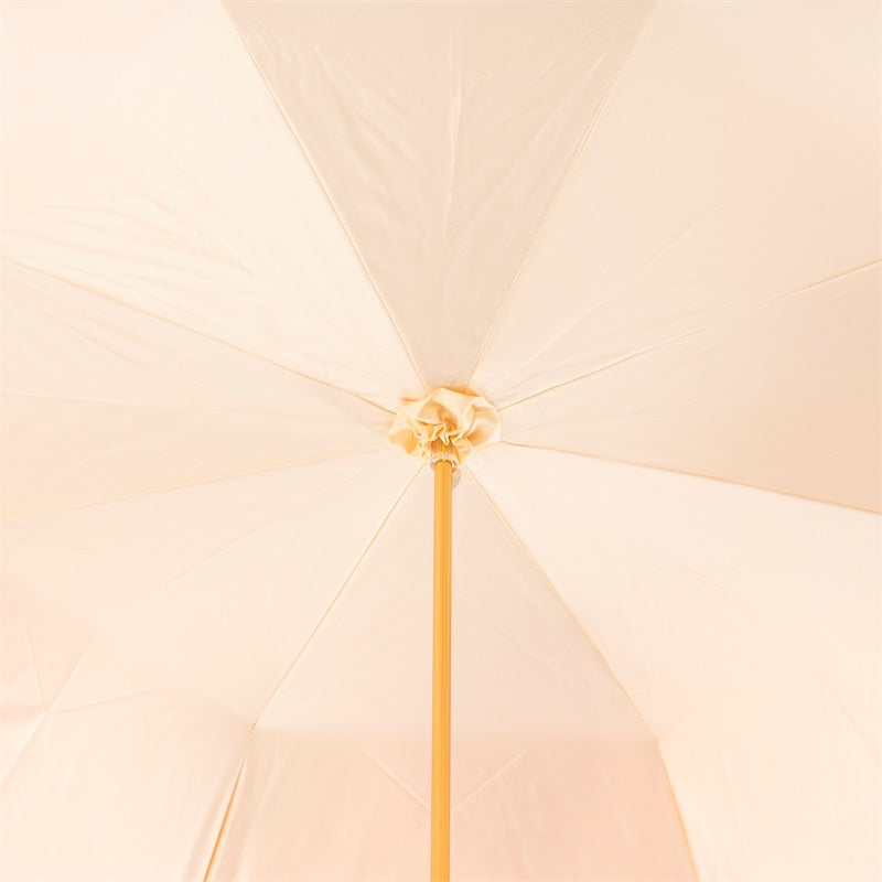 Beautiful Pink Umbrella with Leaves, Double Cloth