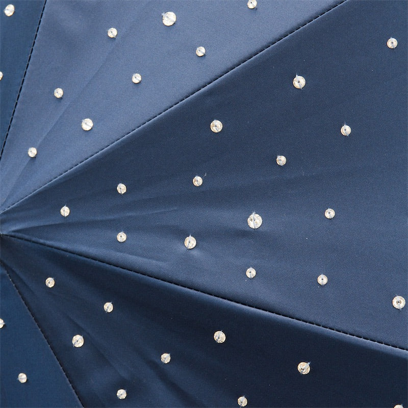 Blue Swarovski® Umbrella, Double Cloth