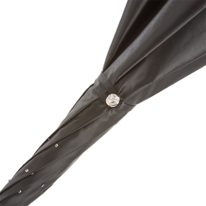 Black Swarovski® Umbrella, Double Cloth