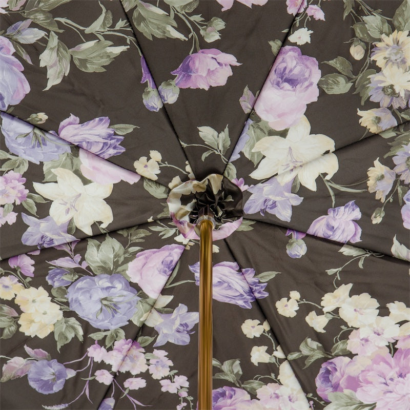 Lilac Flowers Umbrella, Double Cloth