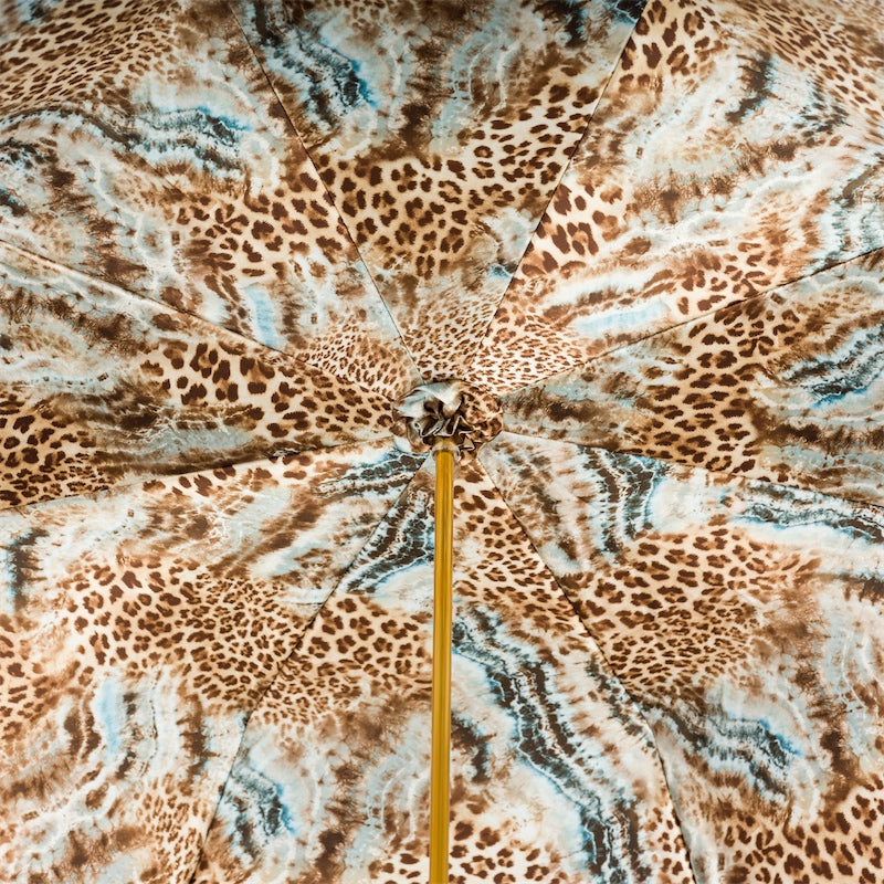 Blue Animalier Umbrella, Double Cloth