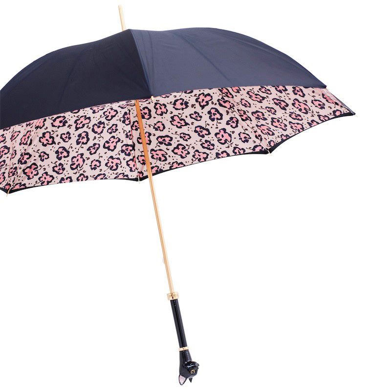 Black Cat Umbrella and Animalier Print