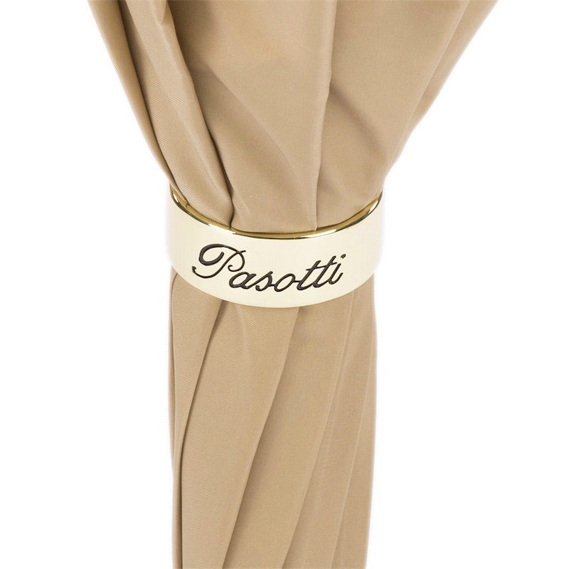 Beige Classic Umbrella, Double Cloth