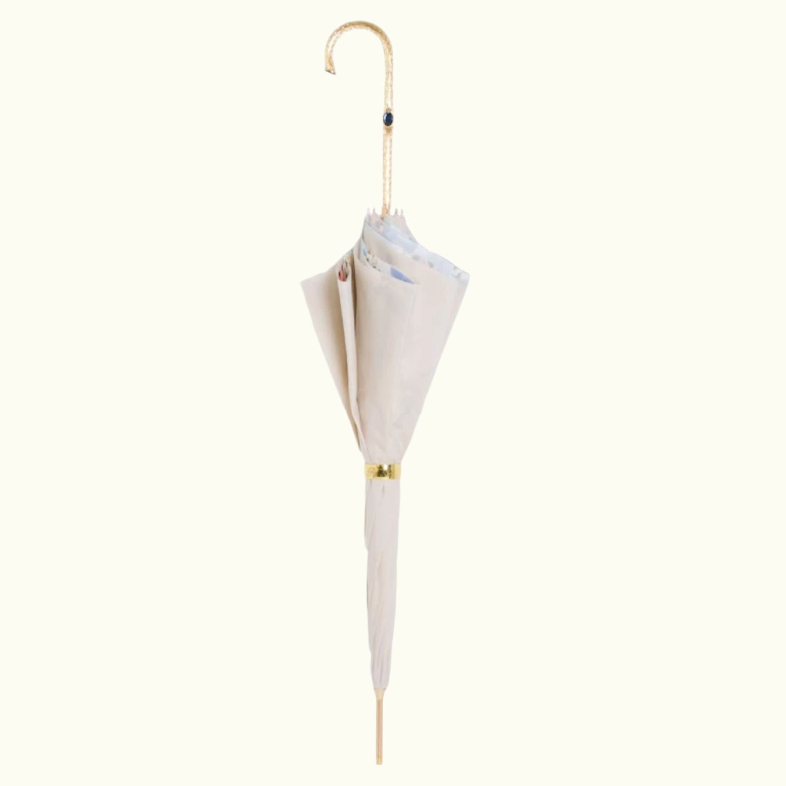 Ivory Umbrella Flowered