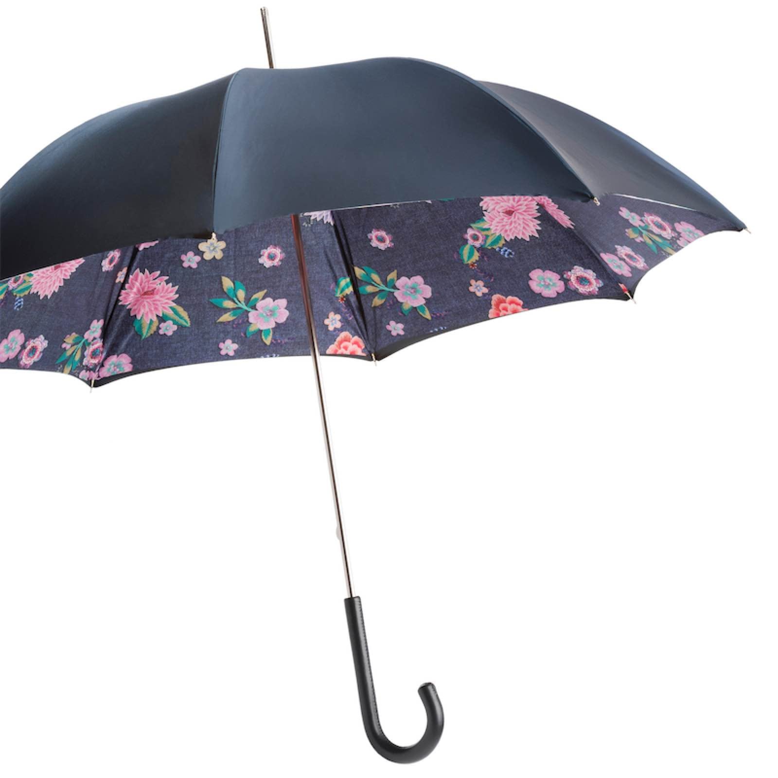 Jeans and Flowers Print Umbrella