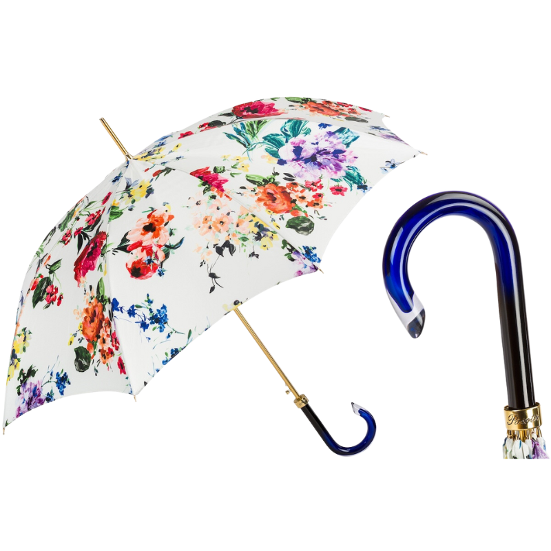 Spring Umbrella with Flowers