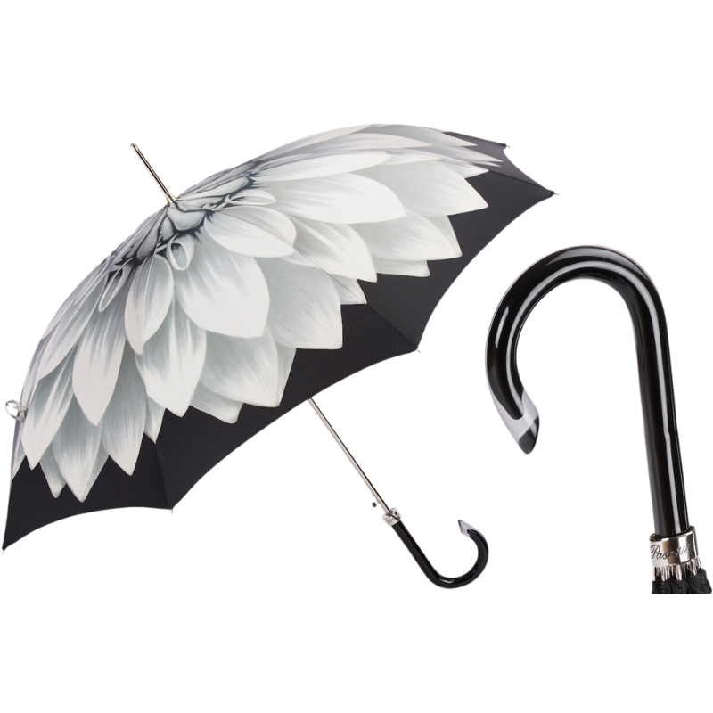 Silver Sunflower Umbrella