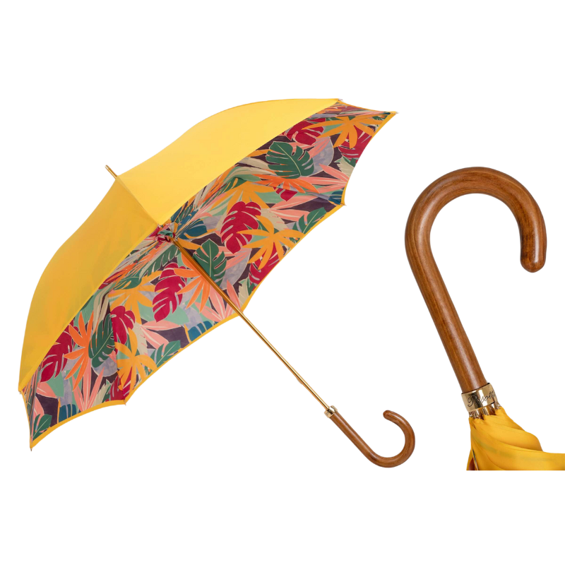 Yellow Tropical Umbrella