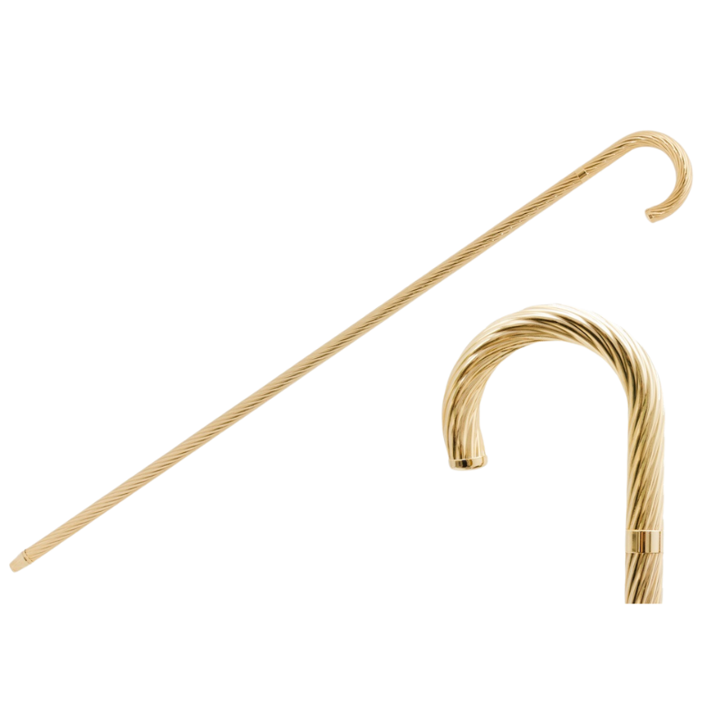 Brass Walking Cane Luxury