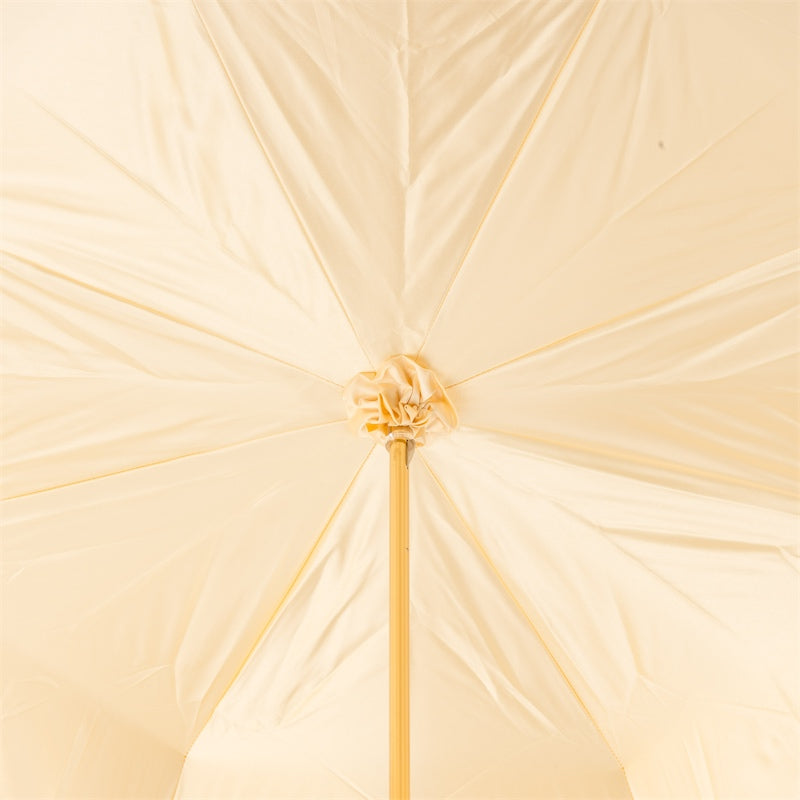 Ivory Sketch Woman Umbrella, Double Cloth