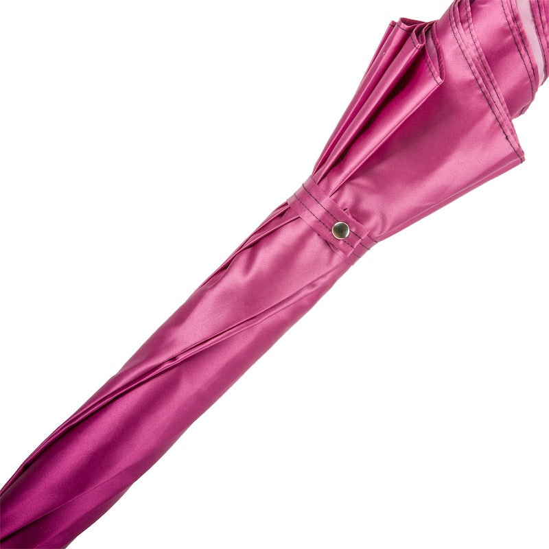 Woman Umbrella with Fuchsia Swarovski® Skull