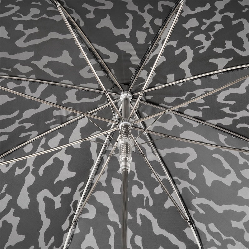 Camouflage Umbrella with Black Swarovski® Skull