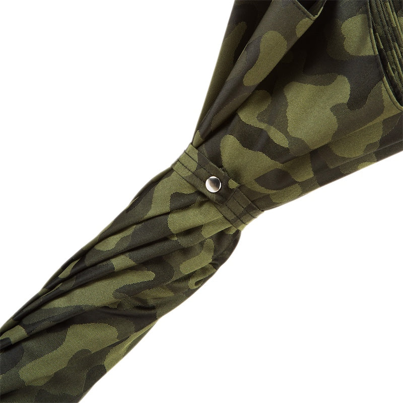 Camouflage Umbrella with Crocodile Handle