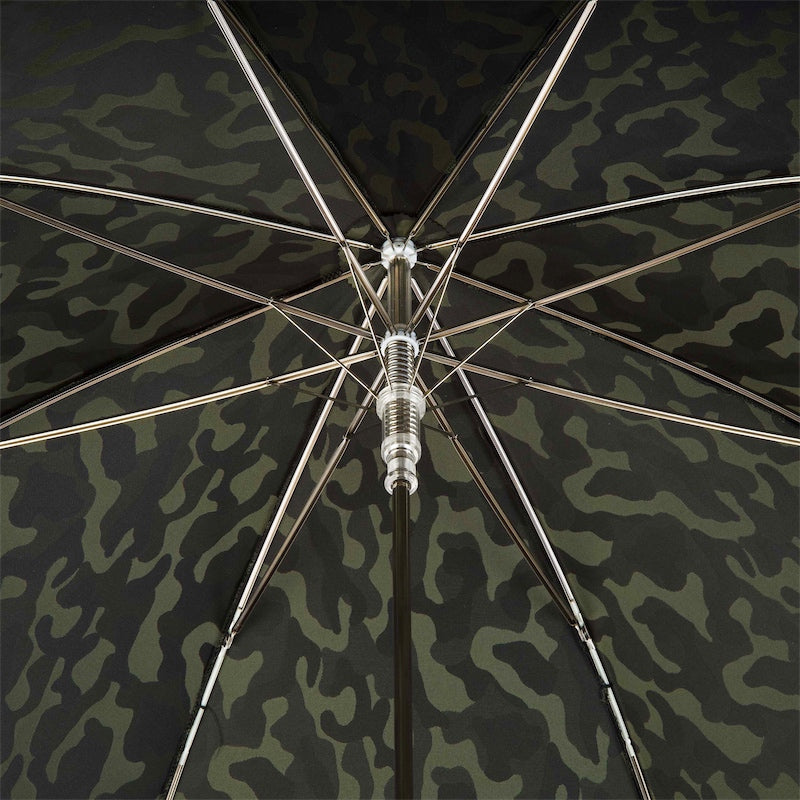 Camouflage Umbrella with Crocodile Handle