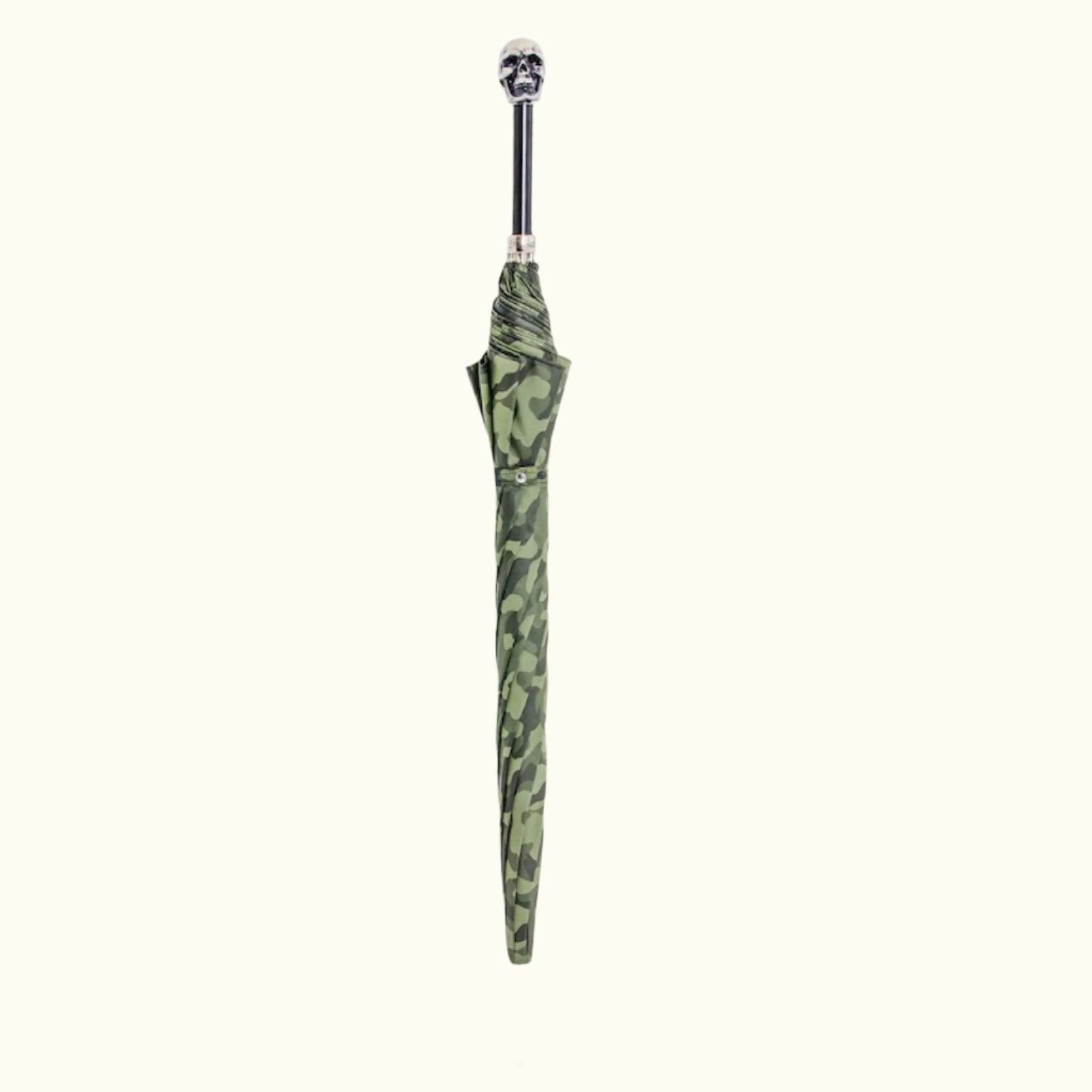 Camouflage Umbrella, Skull Handle