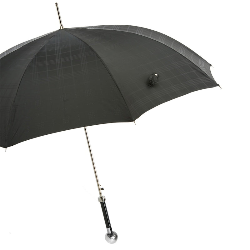 Silver Golf Ball Umbrella