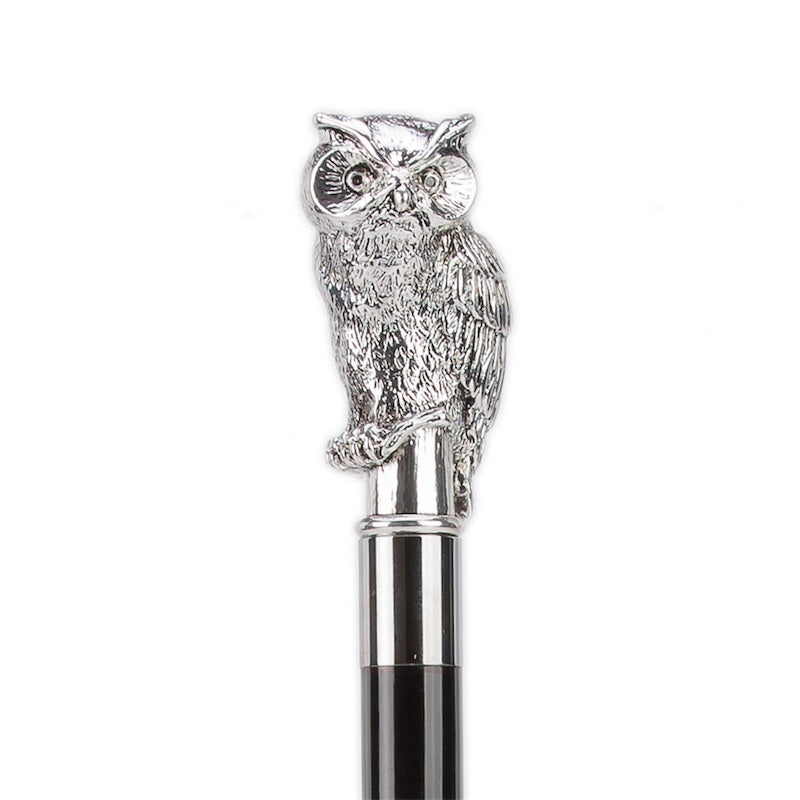 Silver Owl Umbrella