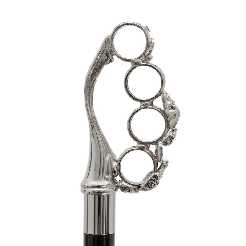 Silver Knuckleduster Umbrella