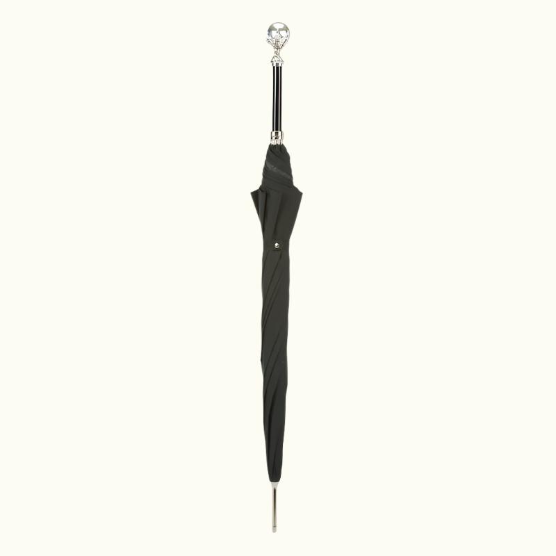 Black Umbrella with Claw Handle