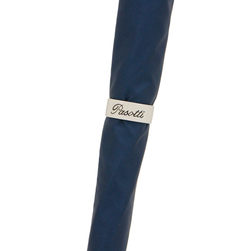 Blue Umbrella, Silver Eagle Handle