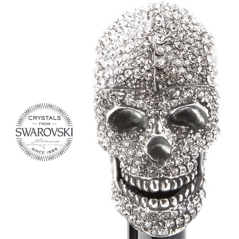 Luxury Swarovski® Skull Umbrella