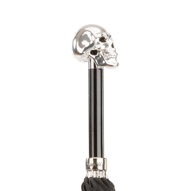 Silver Skull Umbrella