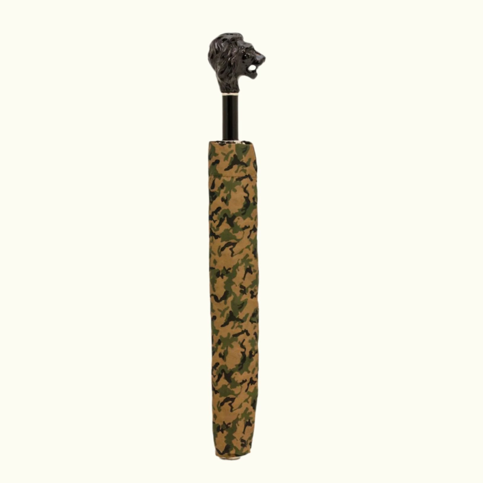 Camouflage Folding Umbrella, Black Lion