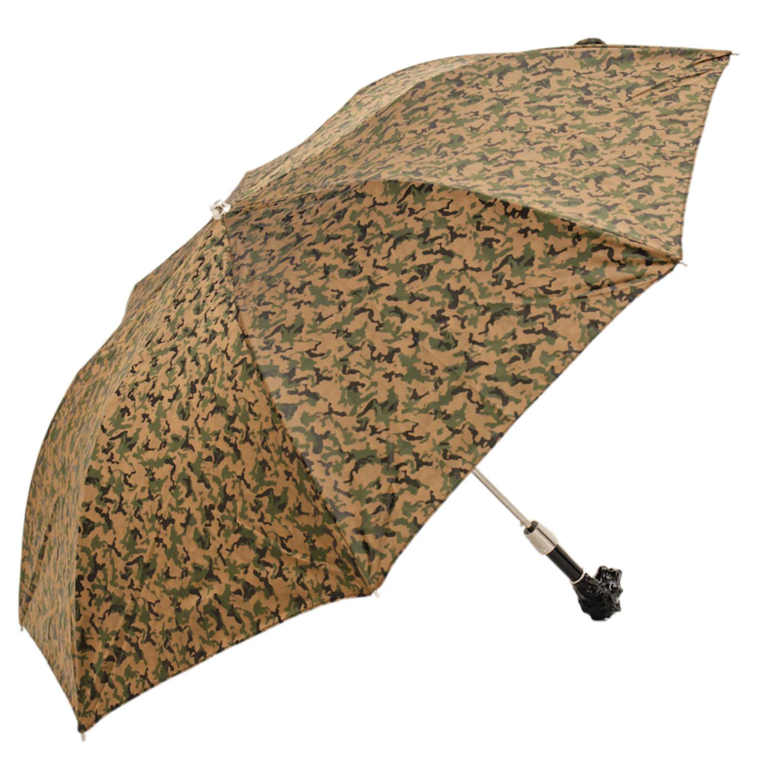 Camouflage Folding Umbrella, Black Lion