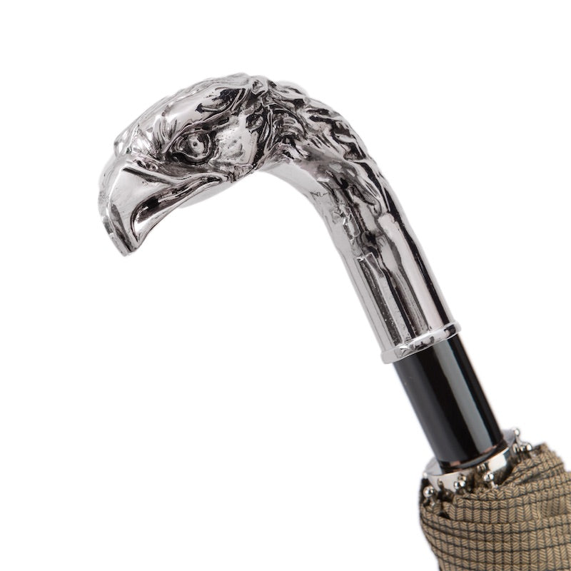 Silver Eagle Folding Umbrella