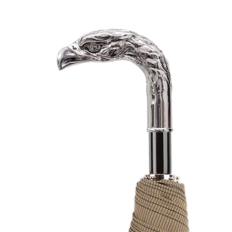 Silver Eagle Folding Umbrella