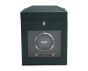 BRITISH RACING SINGLE WATCH WINDER WITH STORAGE BLACK