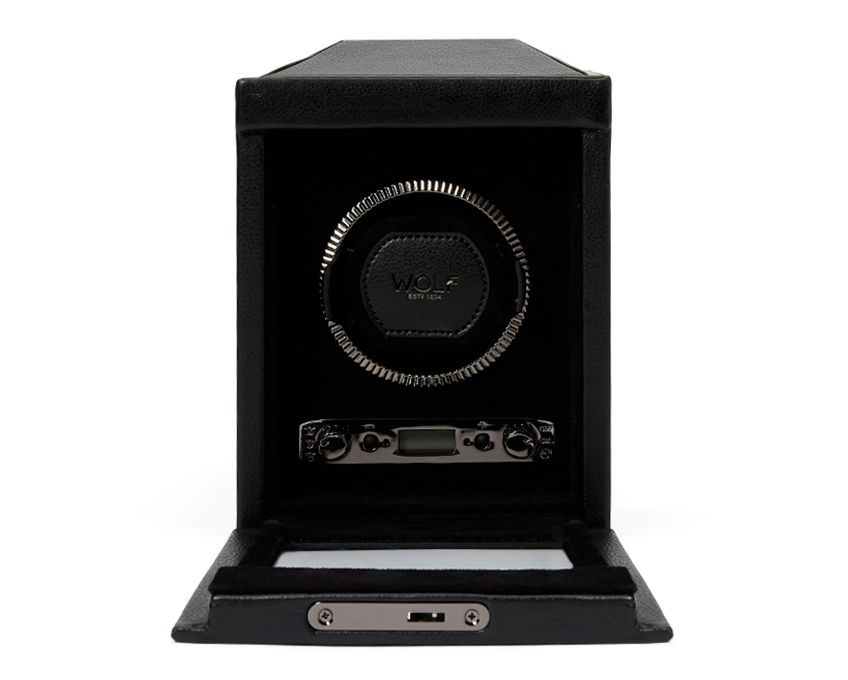 BRITISH RACING SINGLE WATCH WINDER BLACK