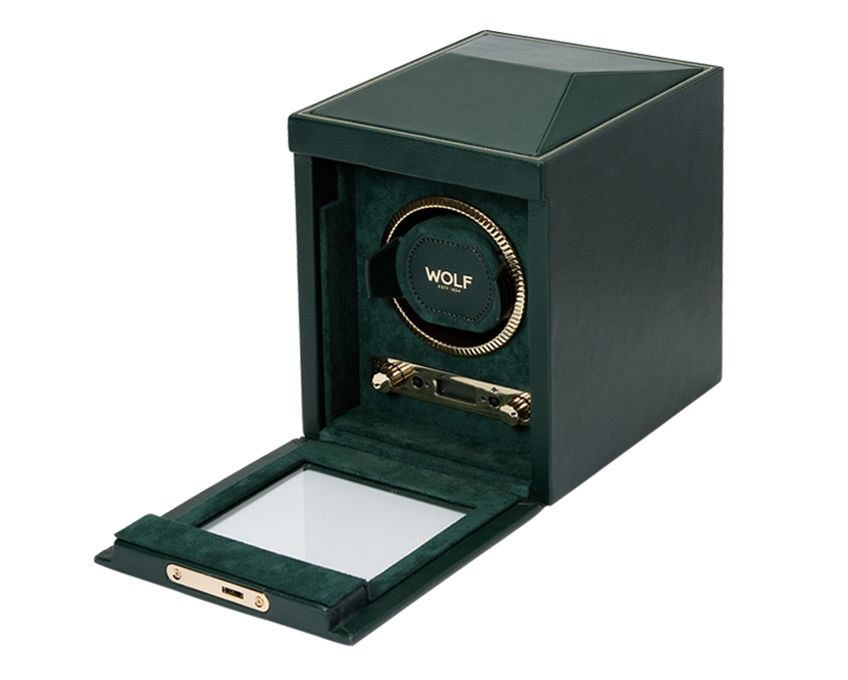 BRITISH RACING SINGLE WATCH WINDER BLACK