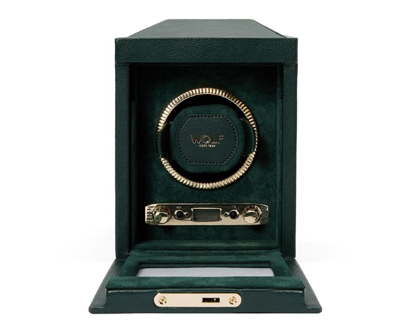 BRITISH RACING SINGLE WATCH WINDER BLACK