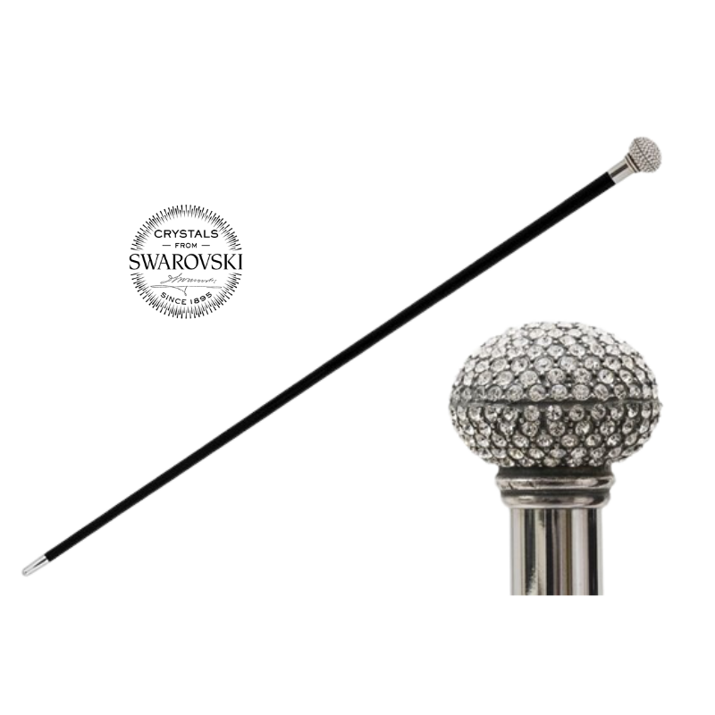 Swarovski® Crystals Walking Stick Cane