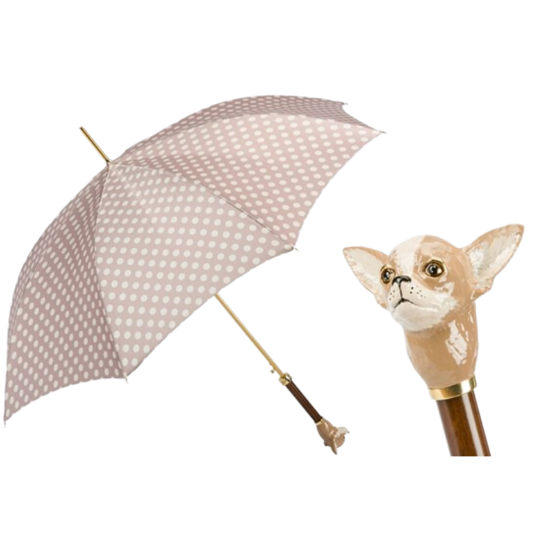 Chihuahua Umbrella with Dots