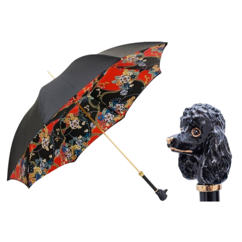 Black Poodle Umbrella