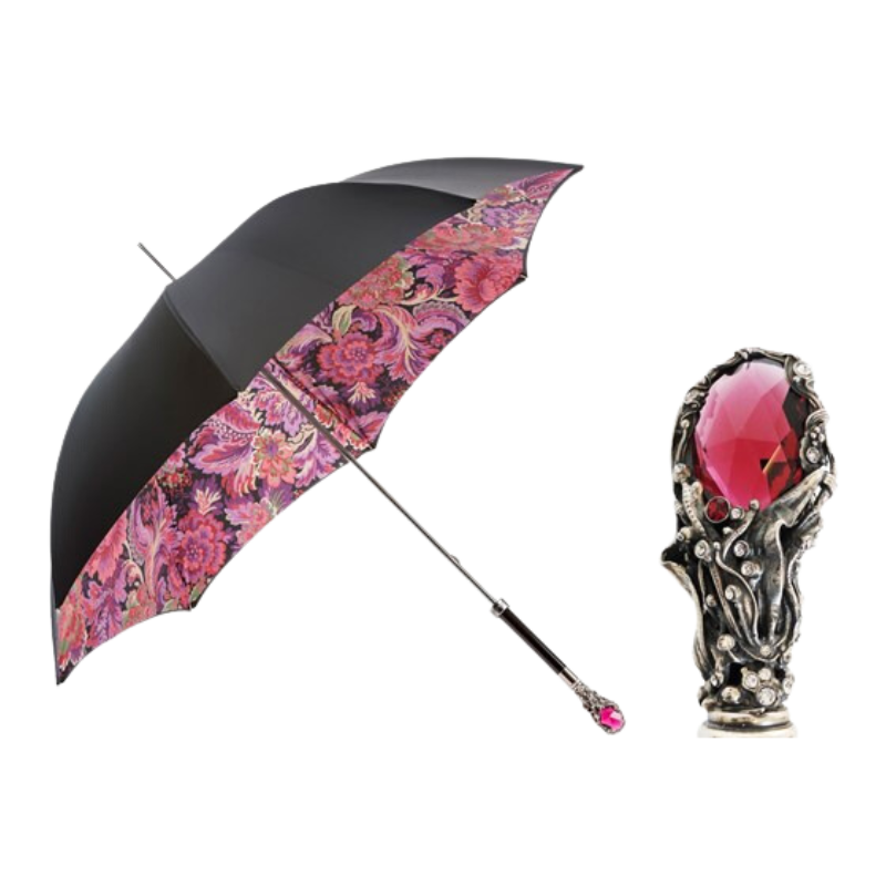 Luxury Red Gem Woman Umbrella