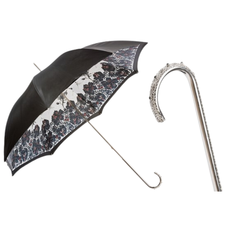 Beautiful Italian Umbrella, Metal Handle