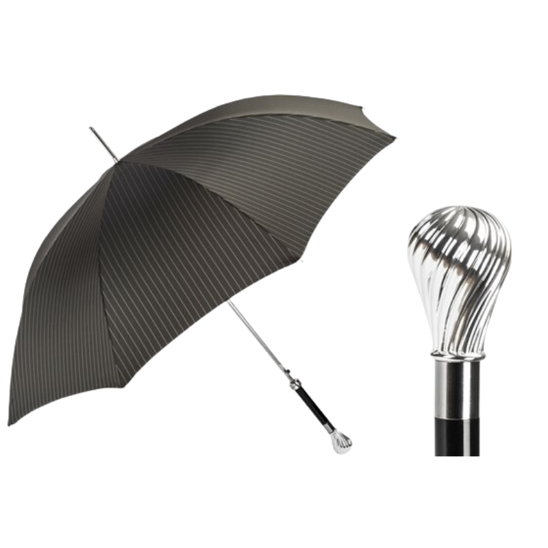 Classic Umbrella, Silver Knob Handle