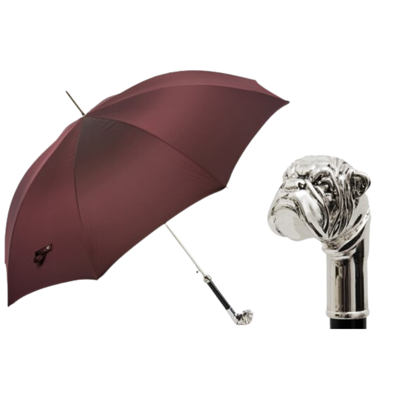 Silver Bulldog Umbrella