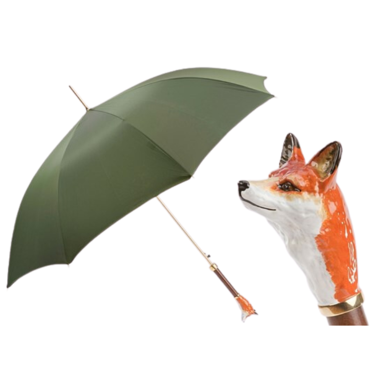 Fox Umbrella, with Case and Ring