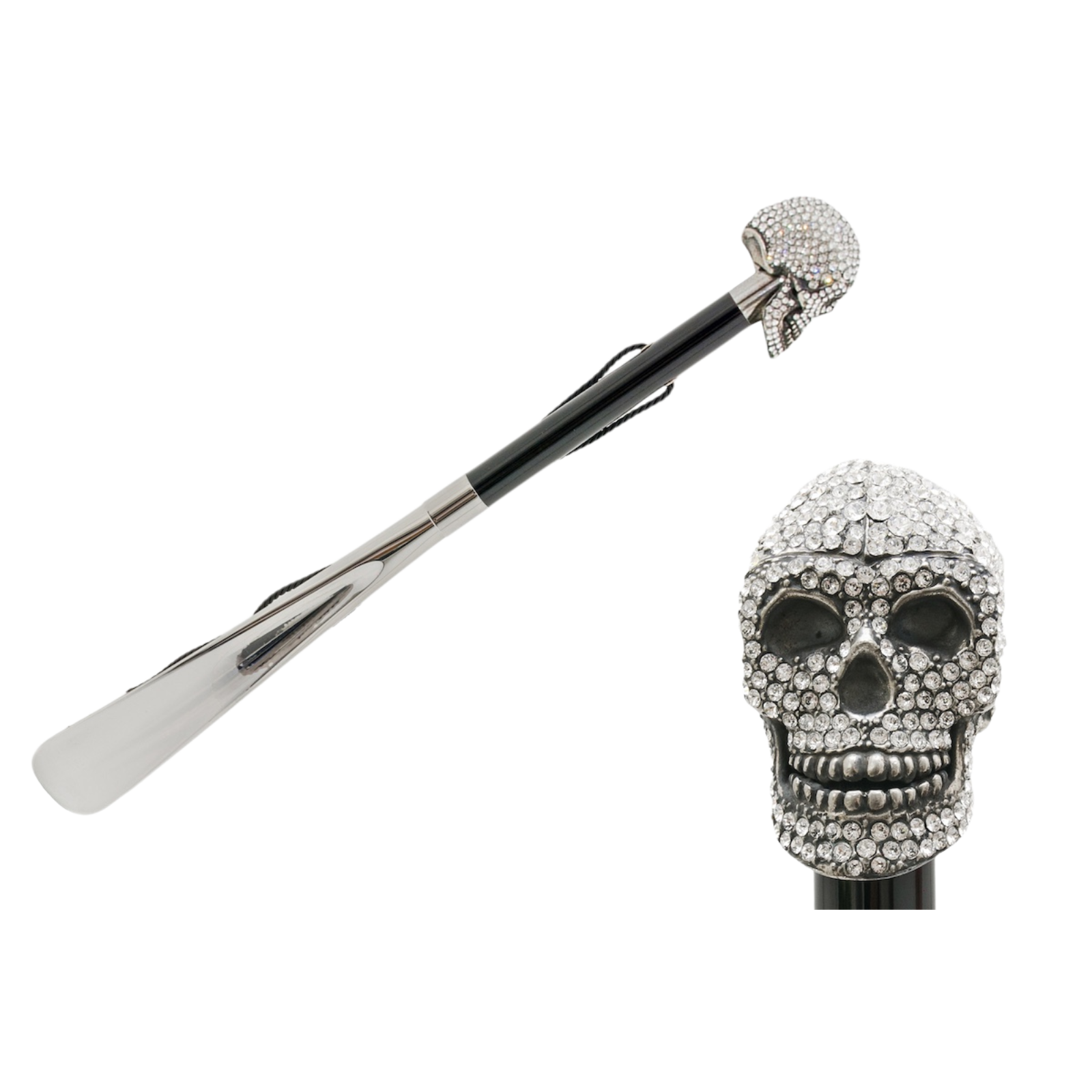 Swarovski® Skull Shoehorn