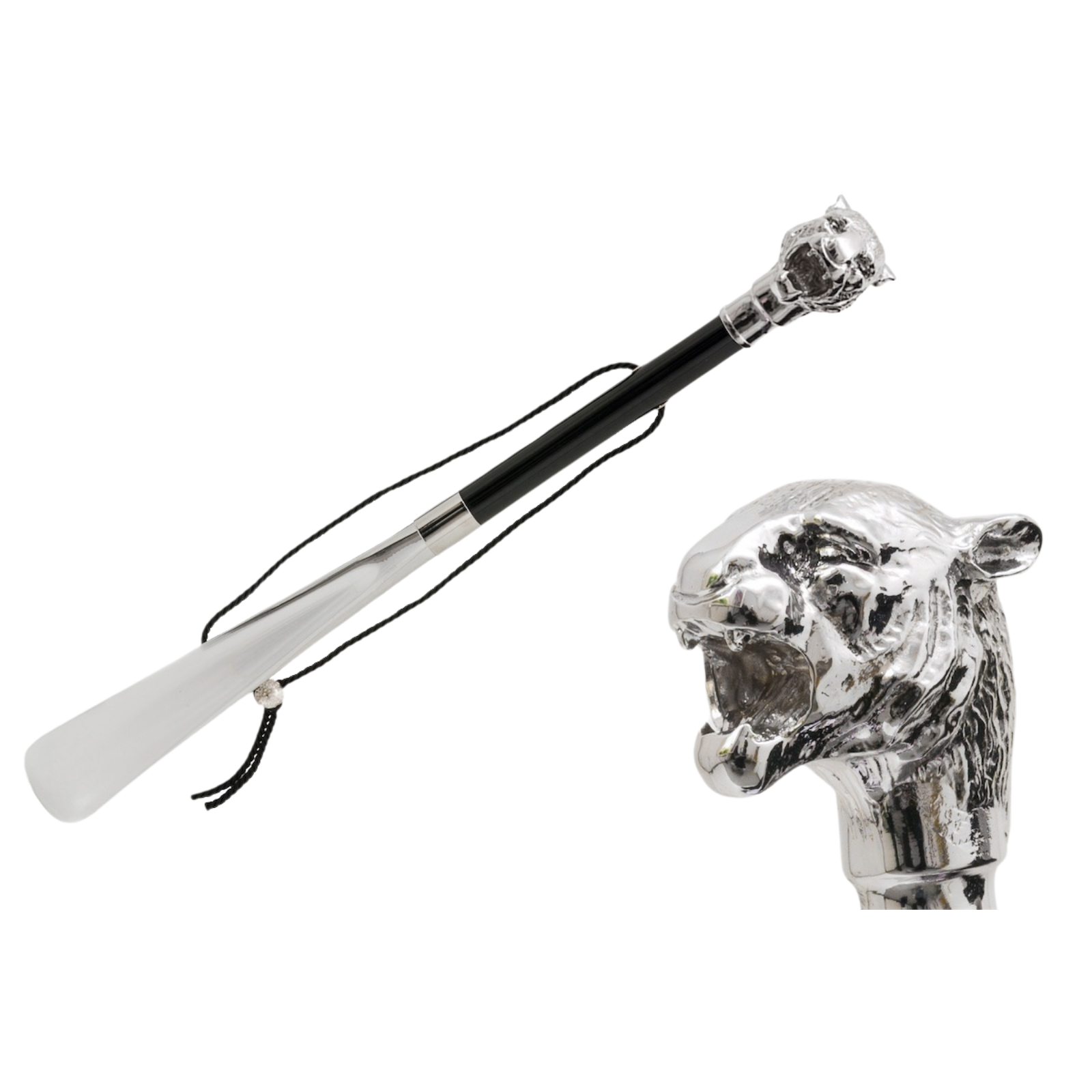 Silver Tiger Shoehorn