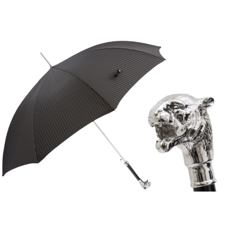 Silver Tiger Umbrella