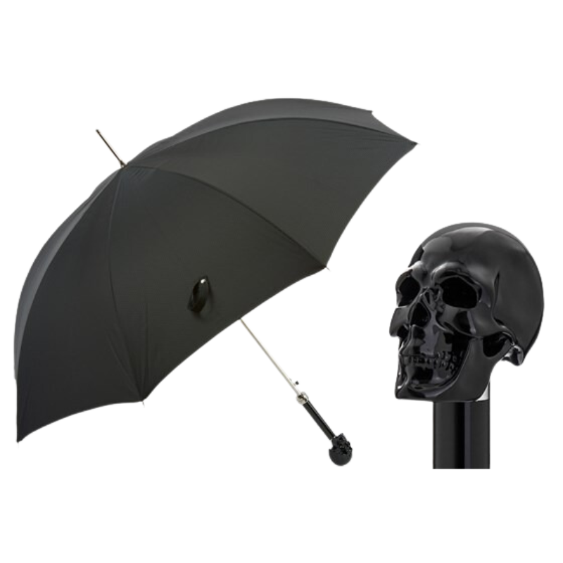 Black Skull Umbrella