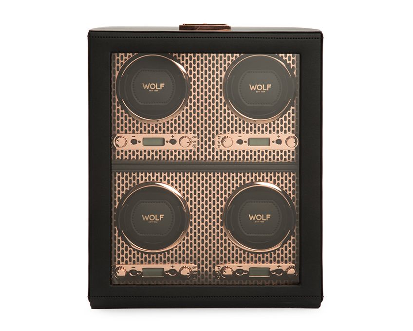 AXIS 4 PIECE WATCH WINDER Copper - Wonders of Luxury