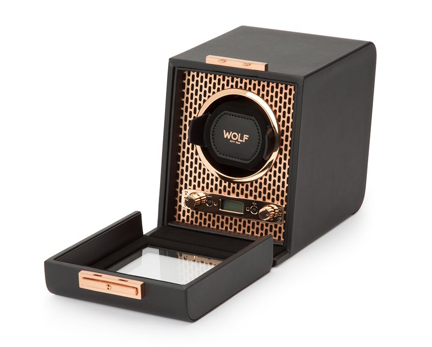 AXIS SINGLE WATCH WINDER Copper Wonders of Luxury - Wolf